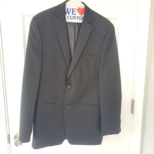 Mens slim fit alfani wool suit